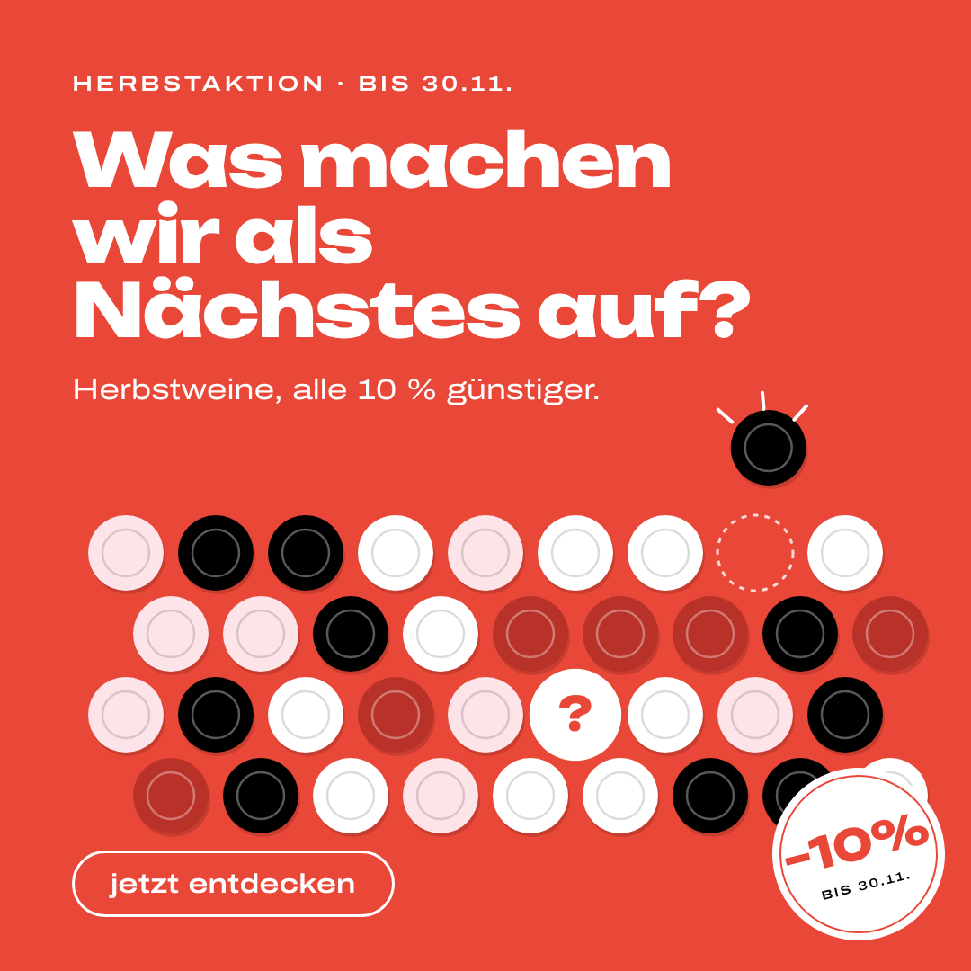 Herbstaktion: Herbstweine 10 % günstiger bis 30.11.