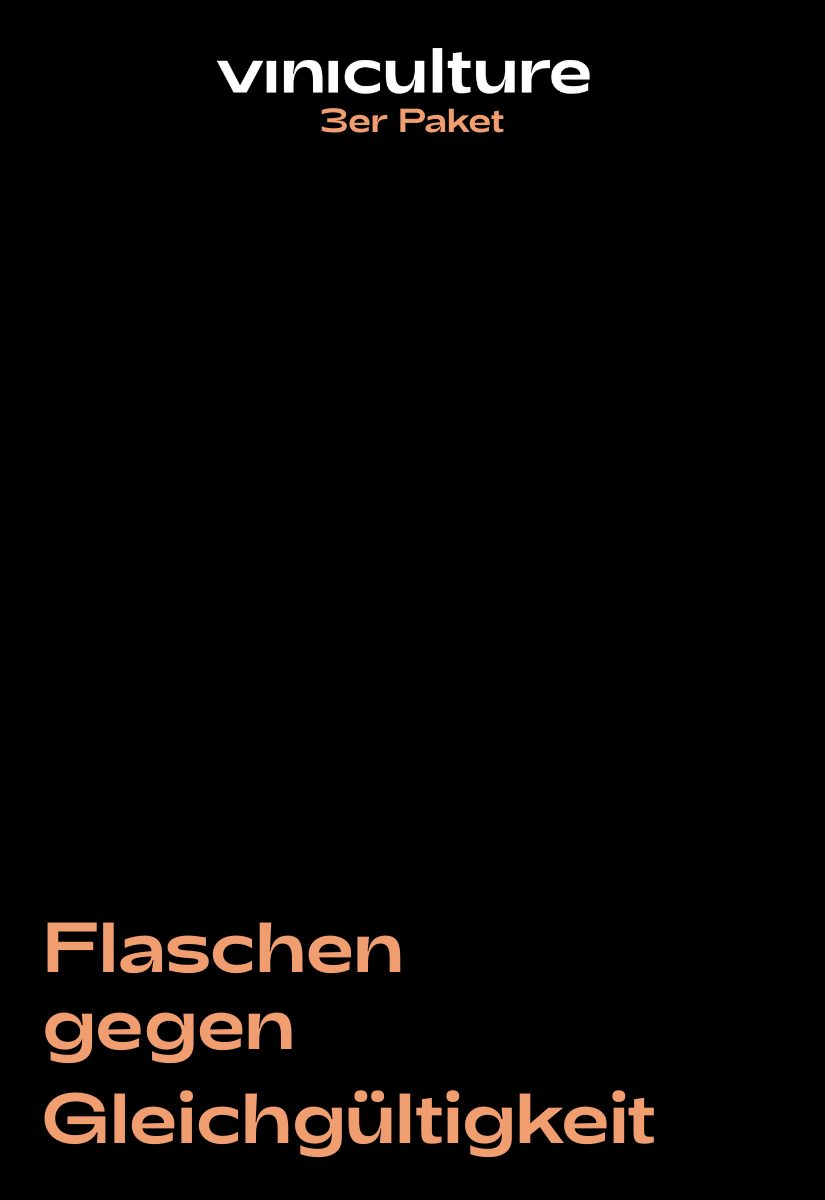 3er Paket: Flaschen gegen Gleichgültigkeit